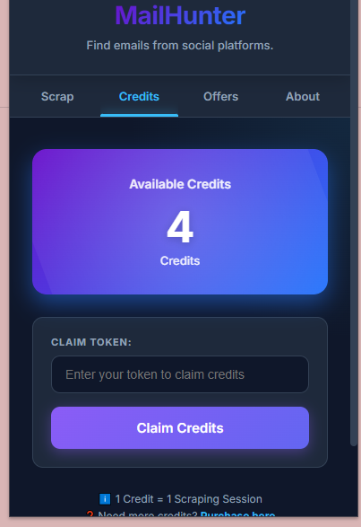 MailHunter Dashboard