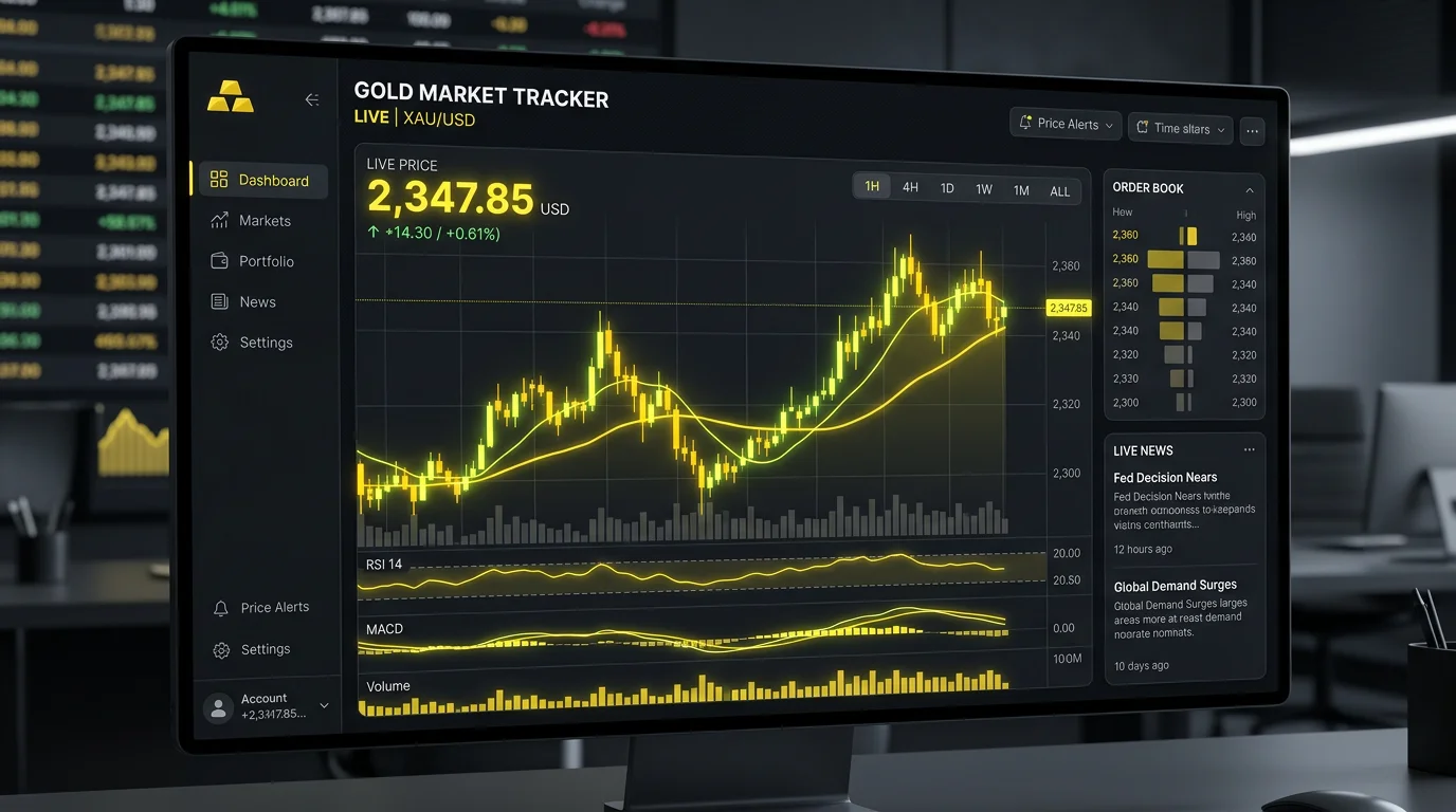 Gold Price Tracker - Real-time Monitoring